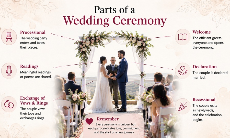 Parts of a Wedding Ceremony: Full Order Explained